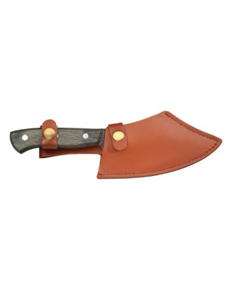 Cutitul bucatarului, cu teaca din piele, lama otel, 14 cm, Farmer - ZASSENHAUS